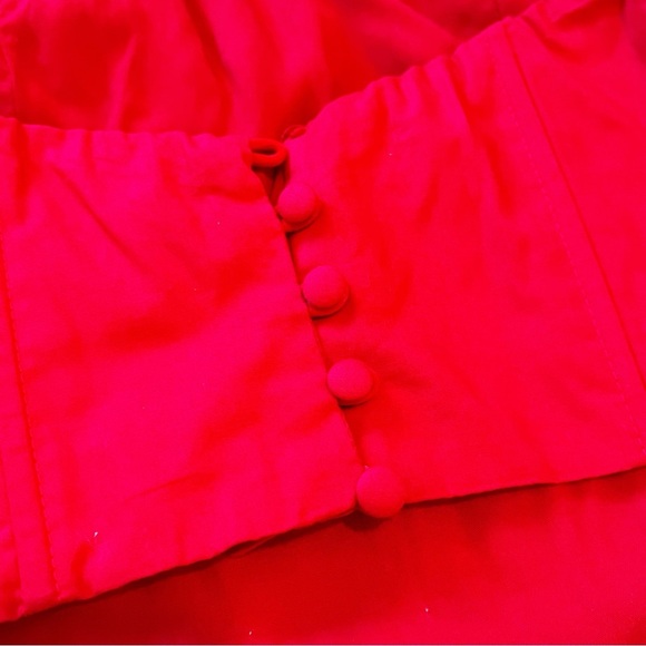 Princess Polly Bad Gal Bustier Red Sz 0 Boning Corset Crop Top Slim Fit READ - Picture 6 of 9